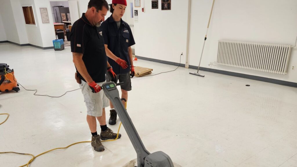 Commercial Floor refinishing in Massachusetts