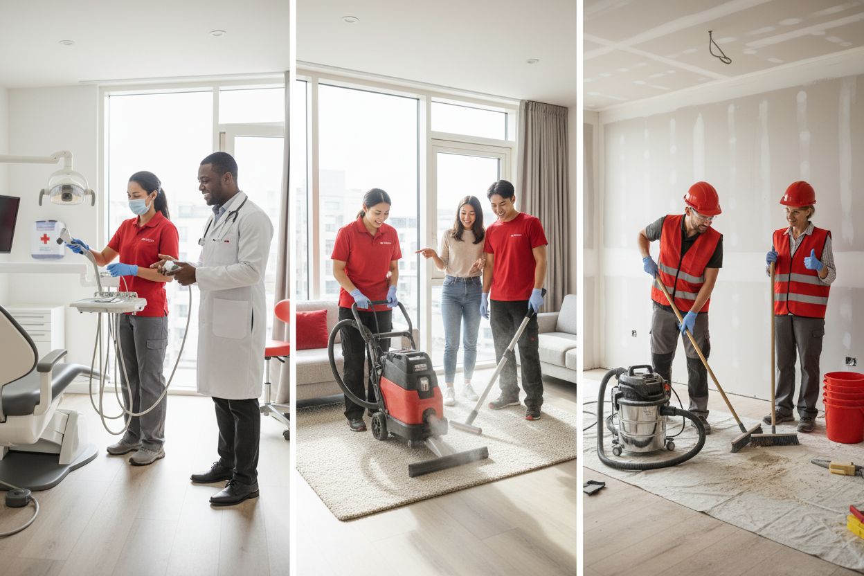 specialty cleaning services, deep cleaning, professional cleaners